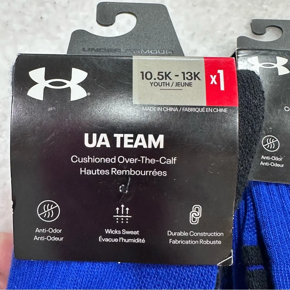 Kid’s Under Armour Blue UA Team Socks